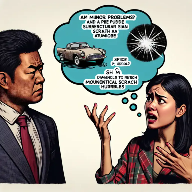 Visual representation of "exaggerate" - To make something appear more important or serious than it really is