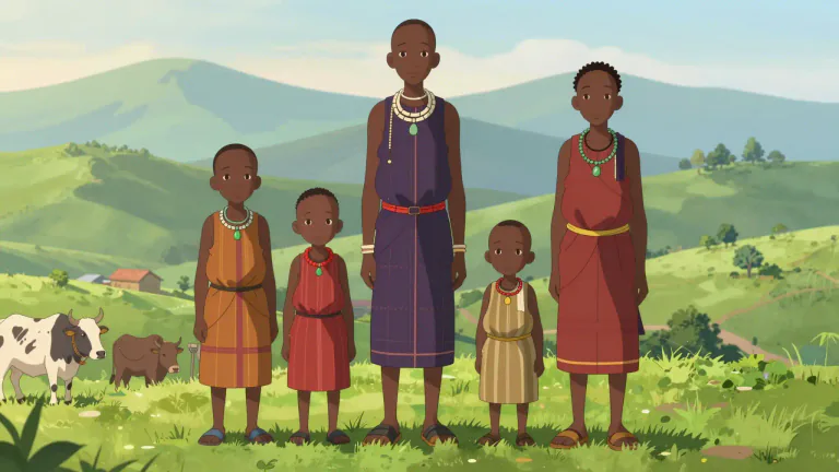 Visual representation of "tutsi" - A member of a traditionally pastoralist people in central Africa, particularly in Rwanda and Burundi, known for their distinct ethnic identity.