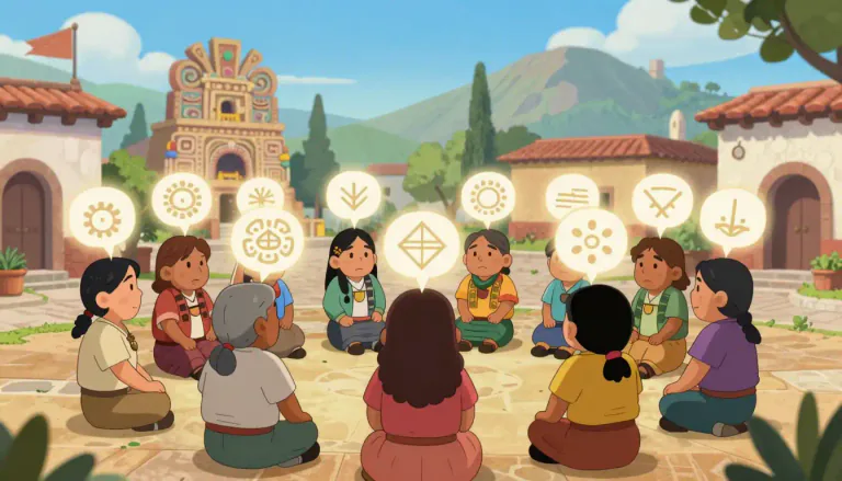 Visual representation of "nahuatl" - Nahuatl is a language spoken by the Nahua people, primarily in Mexico. It belongs to the Uto-Aztecan language family and has numerous dialects.