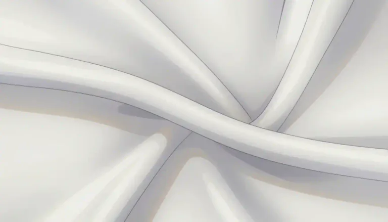 Visual representation of "satin" - A type of smooth, shiny fabric usually made from silk or nylon.