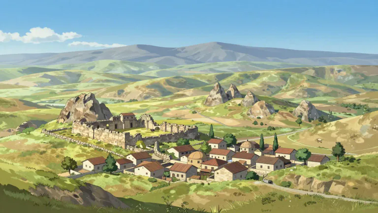Visual representation of "anatolian" - Relating to Anatolia, a large peninsula in Western Asia that comprises the majority of modern-day Turkey.