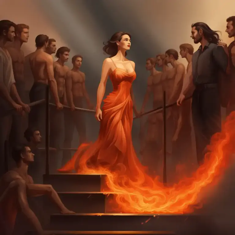 Visual representation of "to die for" - A risk or sacrifice to achieve something