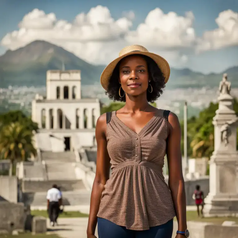 Visual representation of "haitian" - A person from Haiti.