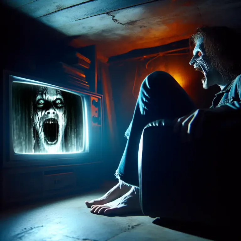 Visual representation of "ghoulish" - Having an unpleasant interest in death or suffering.