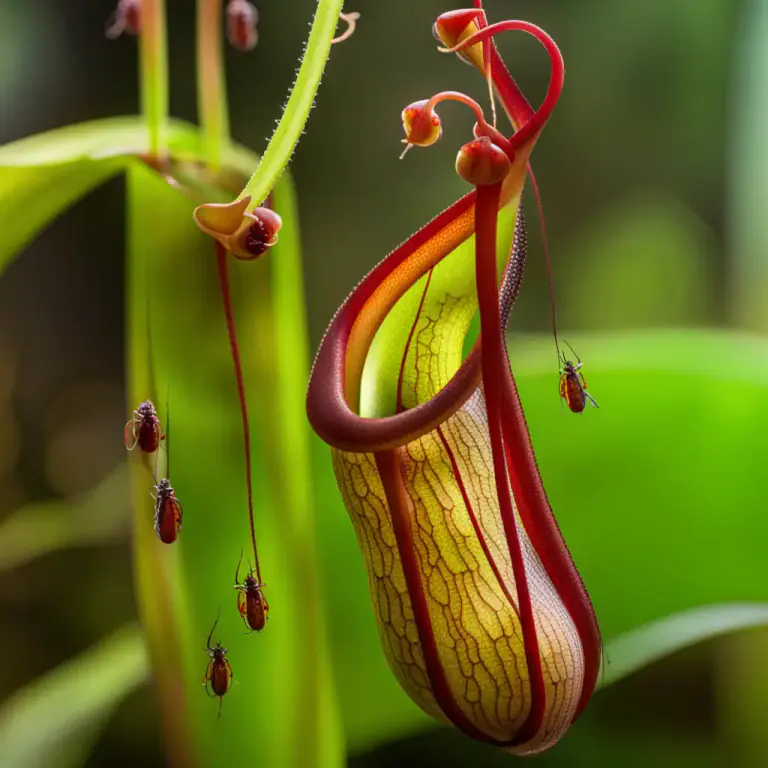 Visual representation of "pitcher" - A plant of the genus Nepenthes that is known for its carnivorous characteristics.