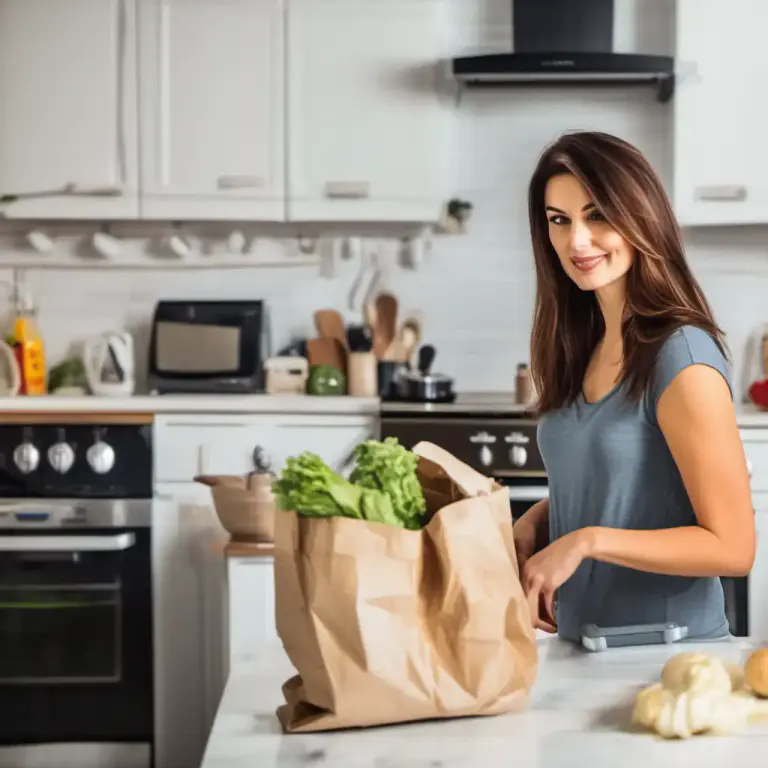 Visual representation of "keep house" - To do the work that makes a home function, such as cleaning, cooking, and shopping.