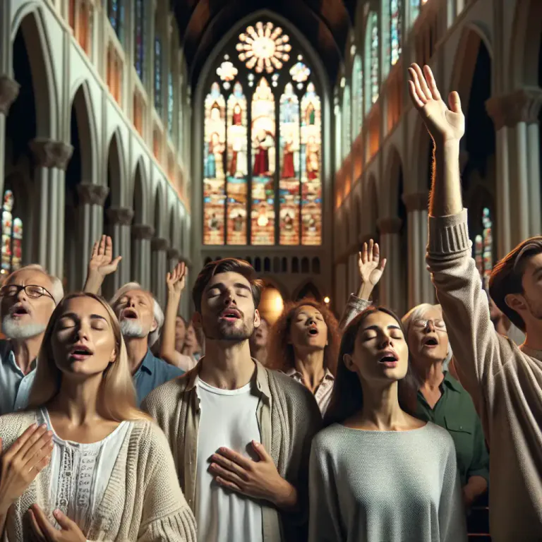 Visual representation of "worshipper" - Someone who praises God or a god and takes part in religious activities