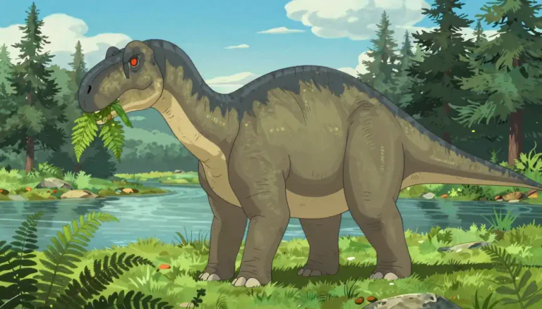 Visual representation of "hadrosaur" - A type of large, herbivorous dinosaur known for its duck-bill shape and characterized by a complex dental structure, largely found in North America and lived during the Late Cretaceous period.