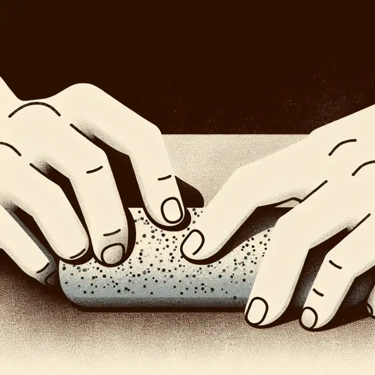 Visual representation of "rub along" - To manage to live or work together.