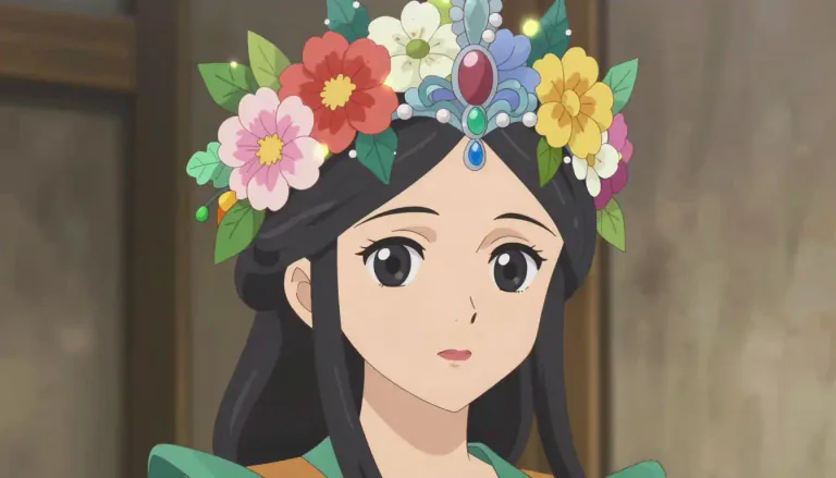 Visual representation of "headpiece" - A headpiece is an ornamental item worn on the head, used mainly for decoration or ceremonial purposes.