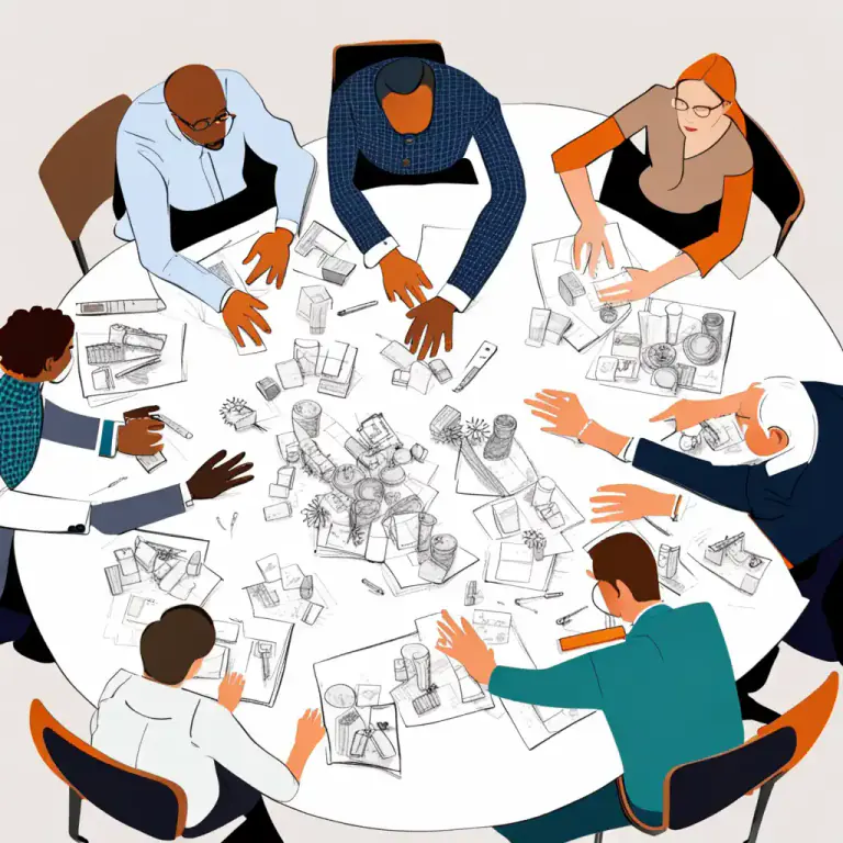 Visual representation of "exploration" - The act of thinking or talking about something to gain more insight