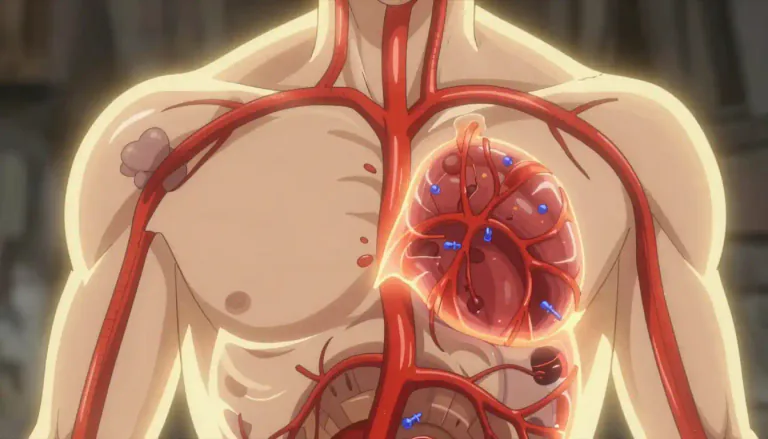 Visual representation of "angiotensin" - Angiotensin is a hormone that helps regulate blood pressure by causing blood vessels to narrow.