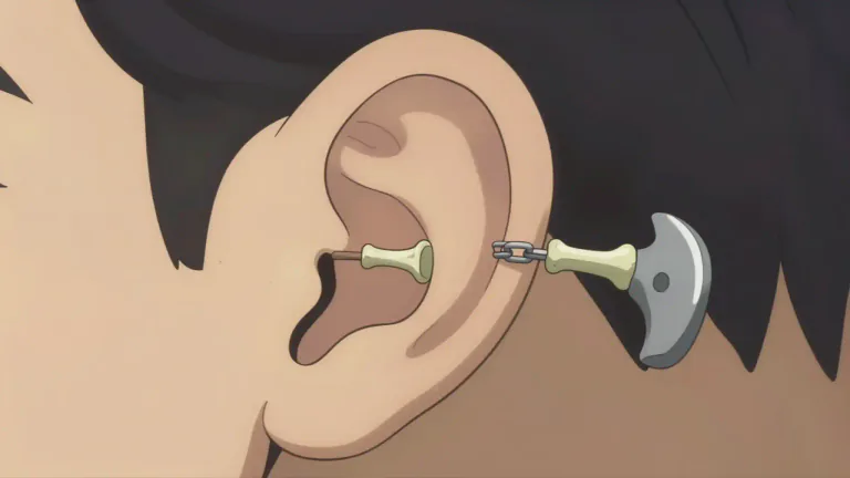 Visual representation of "incus" - The incus is one of the three small bones in the middle ear, which transmits sound vibrations from the eardrum to the inner ear.