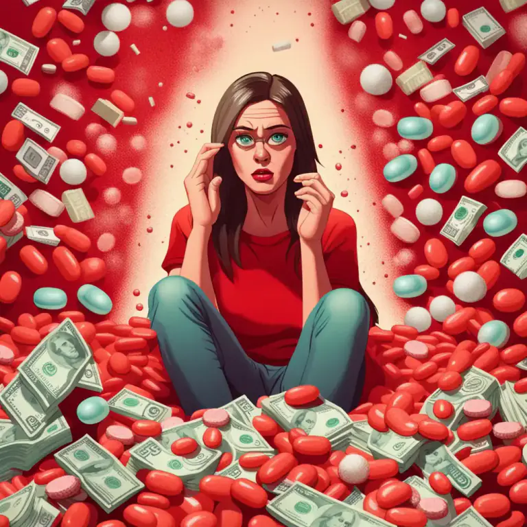 Visual representation of "sugar/sweeten the pill" - To make an unpleasant or difficult situation easier to accept or deal with