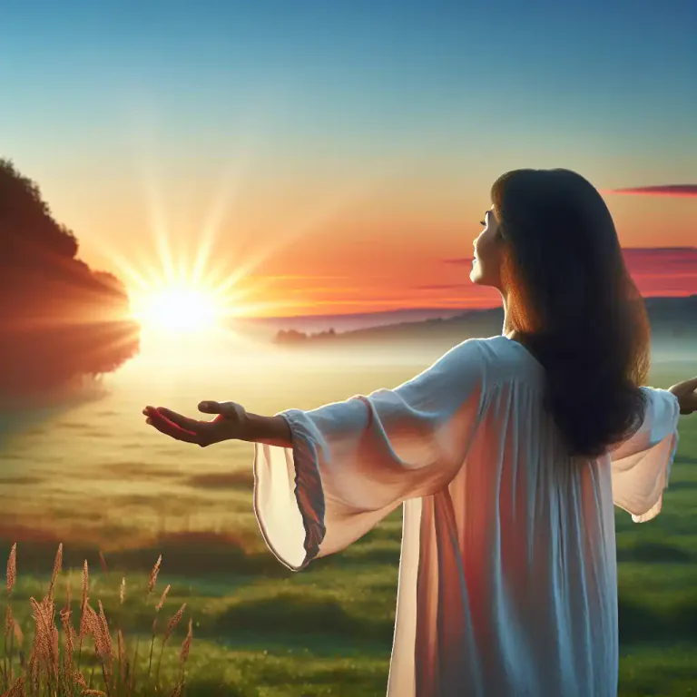 Visual representation of "hope" - To expect or trust that something will happen