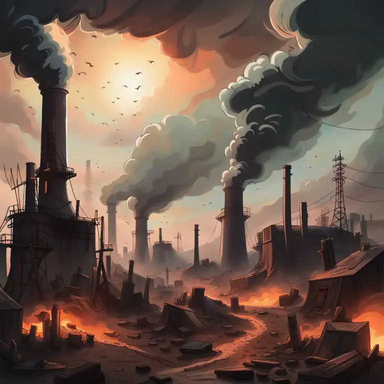 Visual representation of "a witch’s/an evil brew" - A menacing or disastrous mixture or collection of things