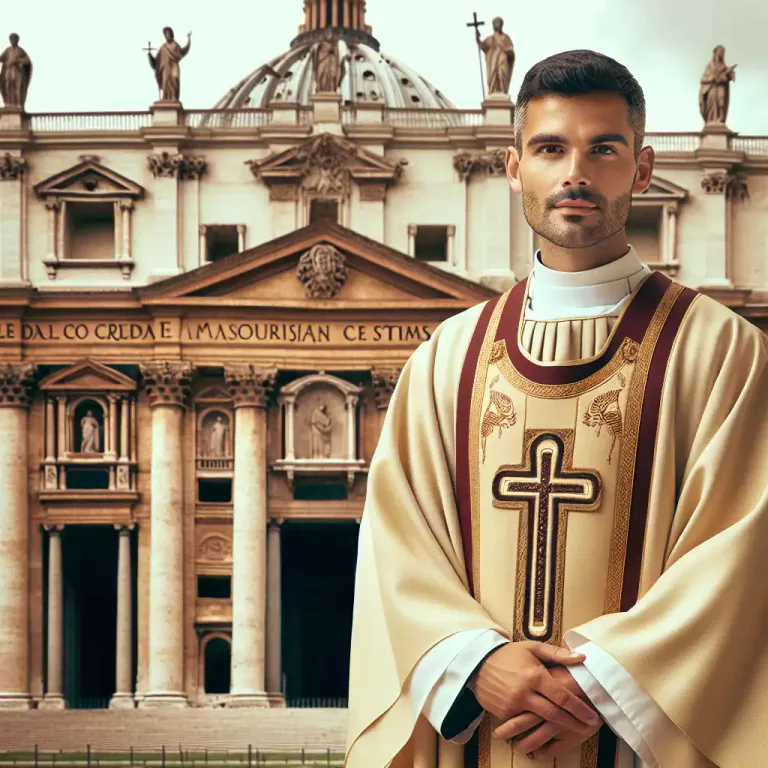 Visual representation of "vatican" - Related to the Vatican or the Roman Catholic Church.