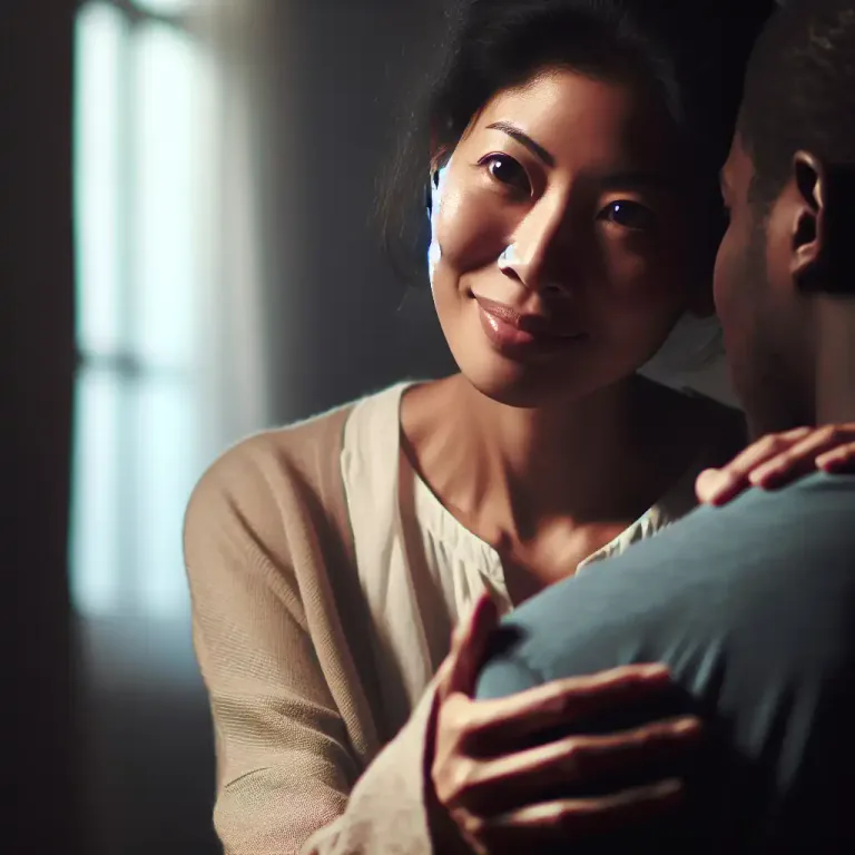 Visual representation of "warm" - Friendly and loving
