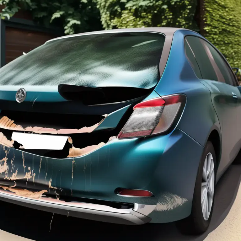 Visual representation of "dent" - Make a dent in something by striking or pressing it.
