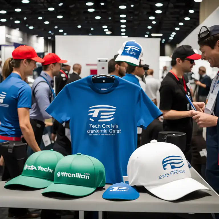 Visual representation of "swag" - Free promotional items given away at events
