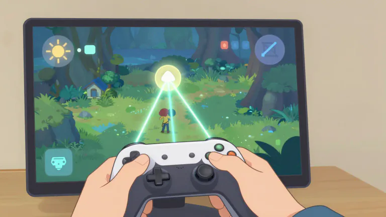 Visual representation of "gameplay" - The way that players interact with a game