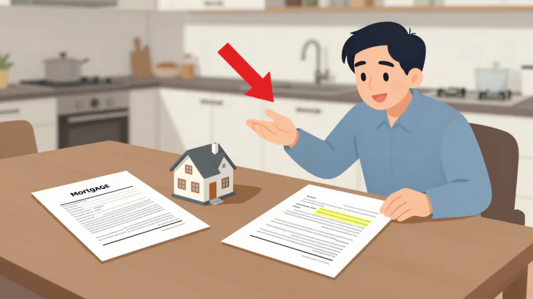 Visual representation of "refinance" - When you replace your existing loan with a new one with different terms
