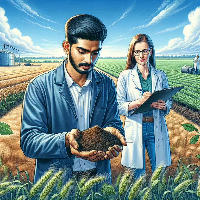 Visual representation of "agronomy" - The management of land and the environment for agricultural purposes.