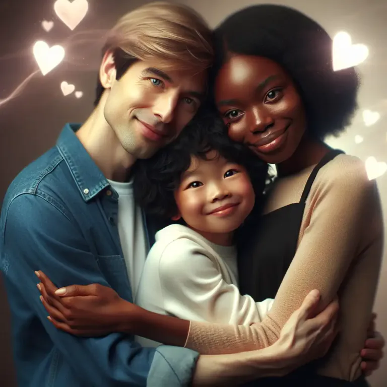 Visual representation of "love" - To feel an intense affection for someone.