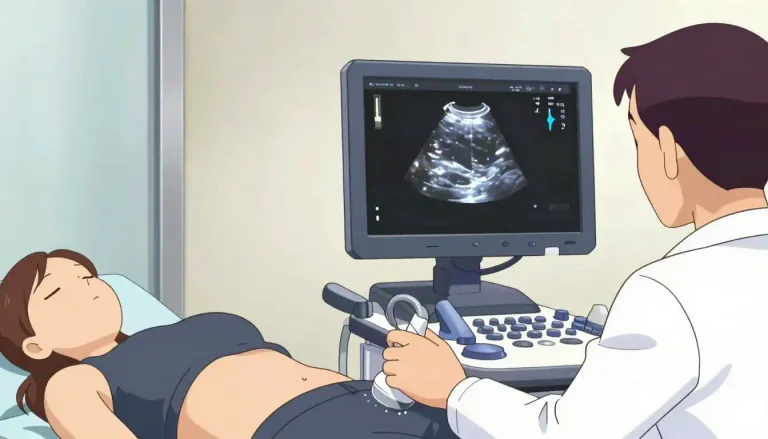 Visual representation of "echogenic" - Describing tissues or structures that reflect ultrasound waves.