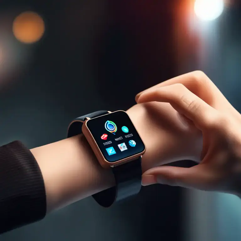 Visual representation of "wearable" - A piece of clothing or an accessory that is designed to be worn, typically, it is a piece of technology that can be worn.