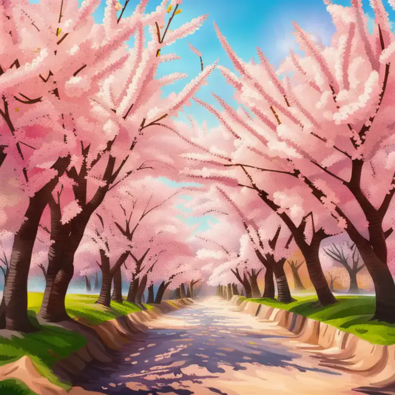 Visual representation of "efflorescence" - A blossoming or flower bloom.
