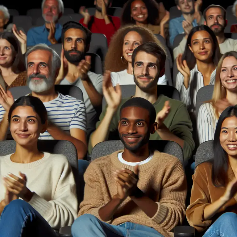 Visual representation of "reception" - The way in which people respond to something or someone