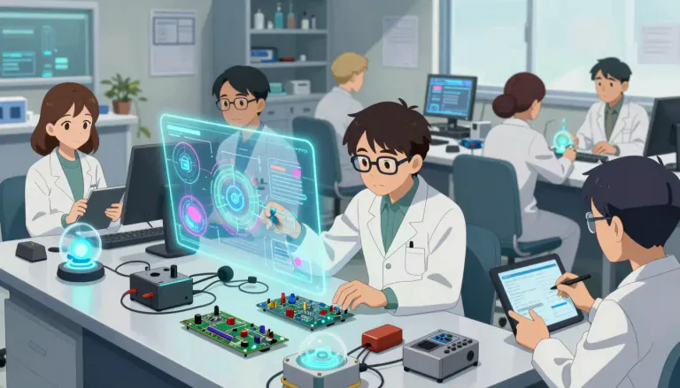Visual representation of "r&d" - Research and development, commonly abbreviated as R&D, refers to the activities that companies or organizations undertake to innovate and introduce new products or services.