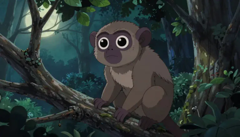 Visual representation of "potto" - A kind of primate, similar to a lemur, found in Africa.