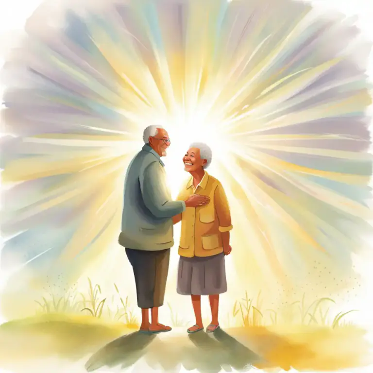 Visual representation of "sunshine" - A person or thing that brings happiness or joyful things