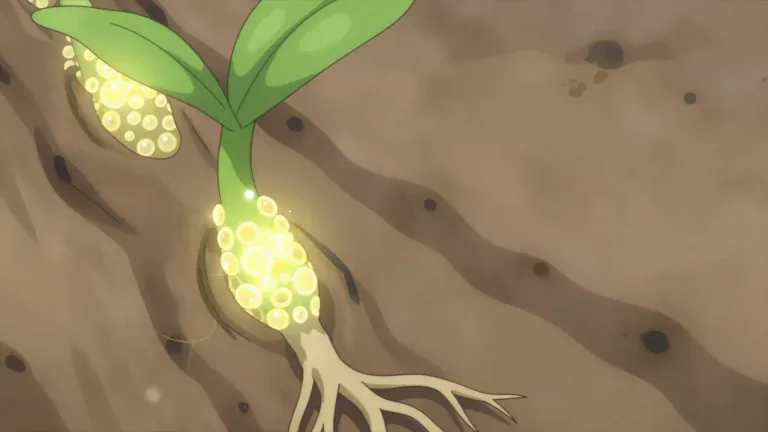 Visual representation of "meristematic" - Relating to meristem, regions in plants that contain undifferentiated cells capable of division and growth.
