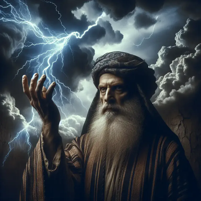 Visual representation of "wrathful" - Full of anger and aimed at punishment