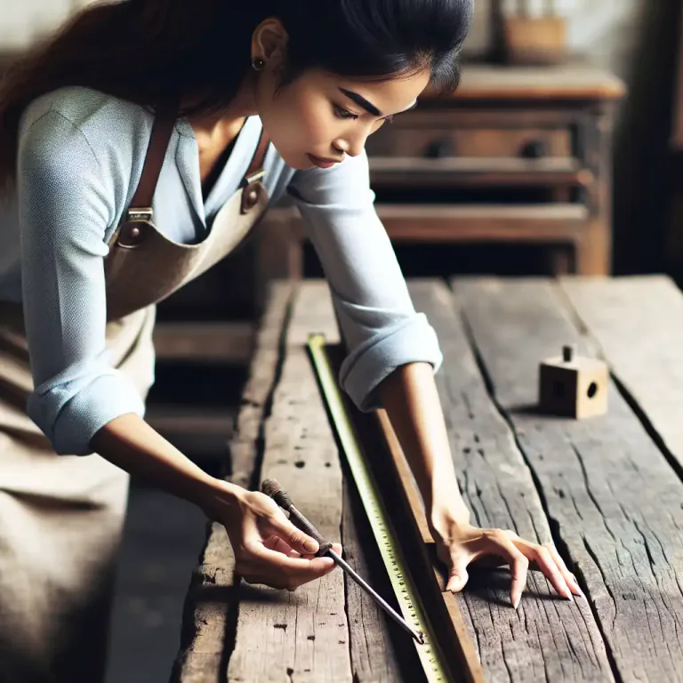 Visual representation of "stick" - A thin piece used to support or measure something