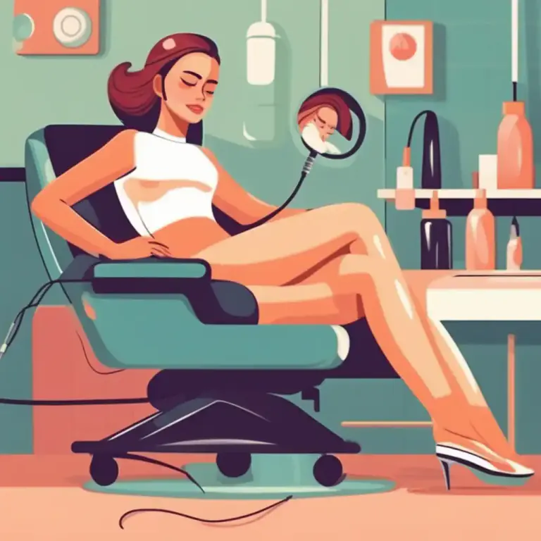 Visual representation of "wax" - A cosmetic treatment which removes hair from the body