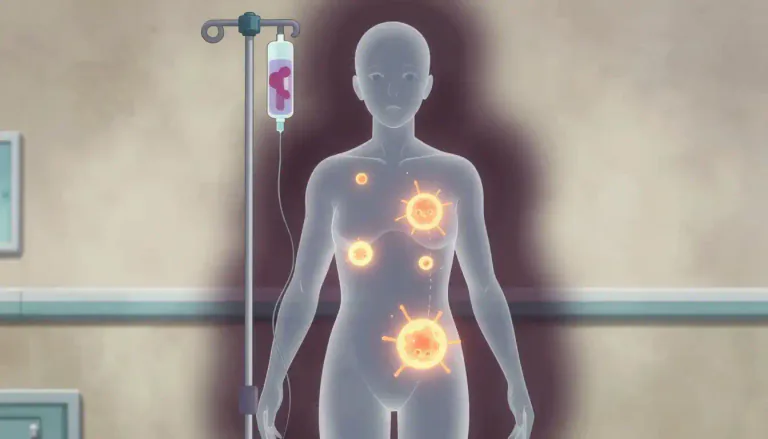 Visual representation of "immunosuppressive" - Referring to agents or treatments that lower the immune response of the body.