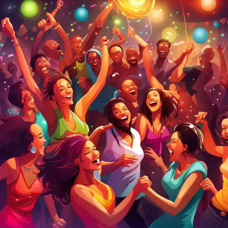 Visual representation of "hoot" - a fun or exciting event or situation