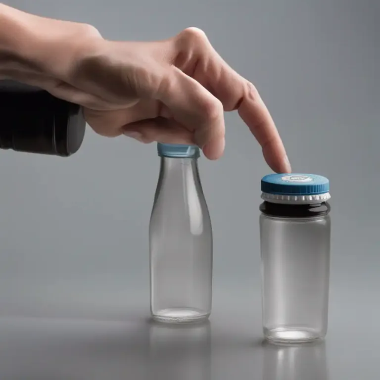 Visual representation of "twist off" - To remove something by twisting it, especially a cap or lid.
