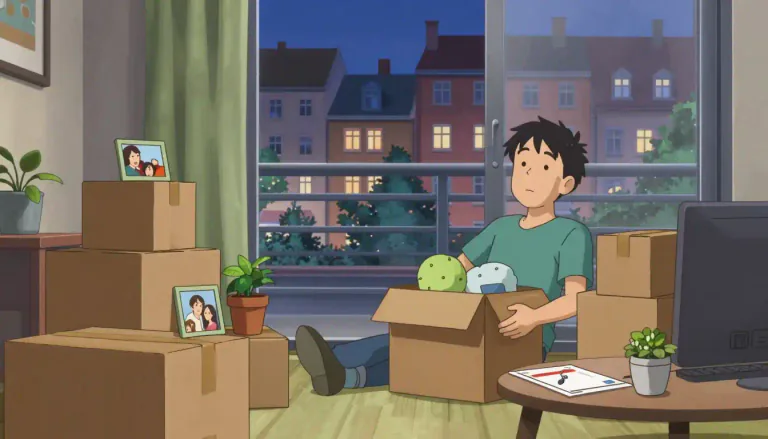 Visual representation of "resident" - A person who lives somewhere permanently or on a long-term basis.