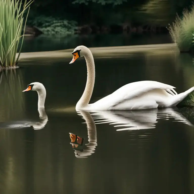 Visual representation of "cob" - A male swan