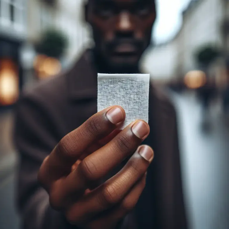 Visual representation of "windowpane" - An LSD drug dosage in the form of a small, typically square piece of blotting paper.