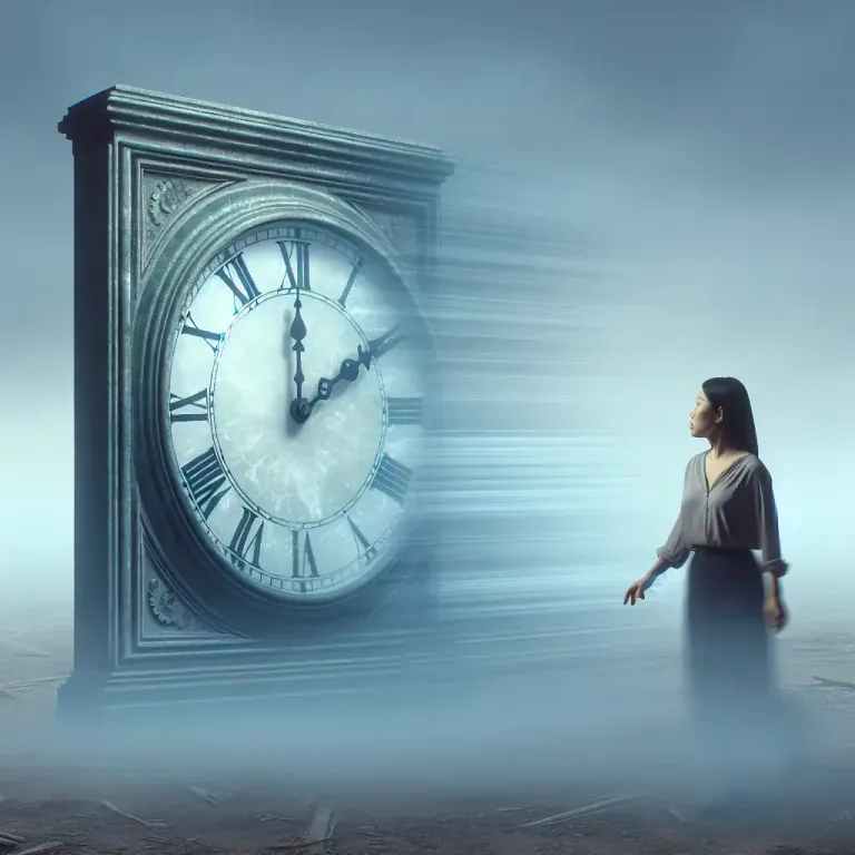 Visual representation of "nonentity" - Something that doesn't exist or exists only in the imagination.