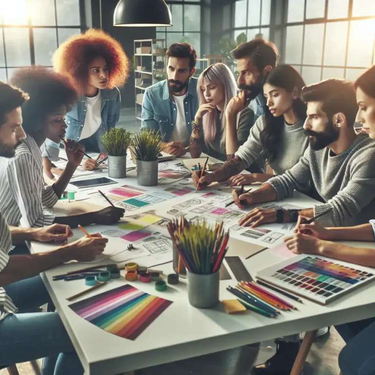 Visual representation of "artwork" - The visual aspect of an advertisement
