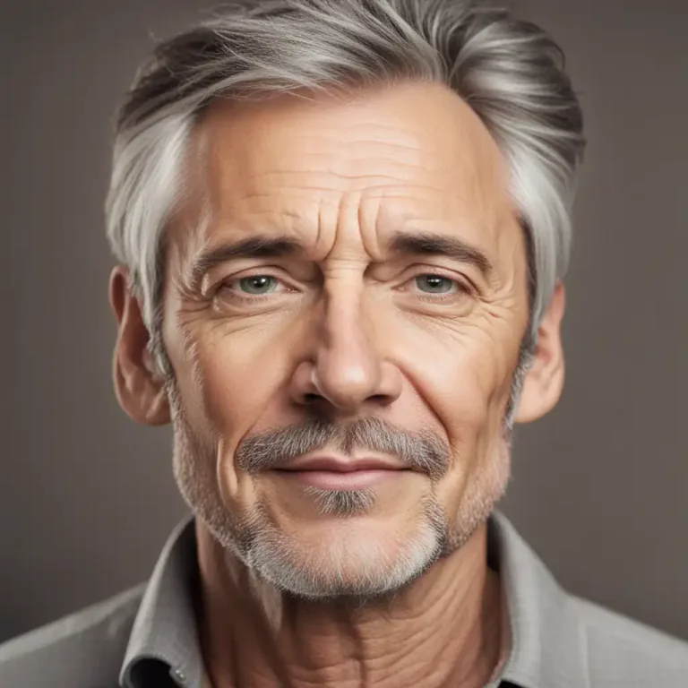 Visual representation of "oldish" - Somewhat old, not very old but not young either