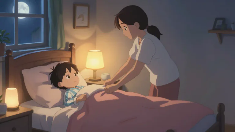 Visual representation of "bedtime" - The time when you regularly go to bed.