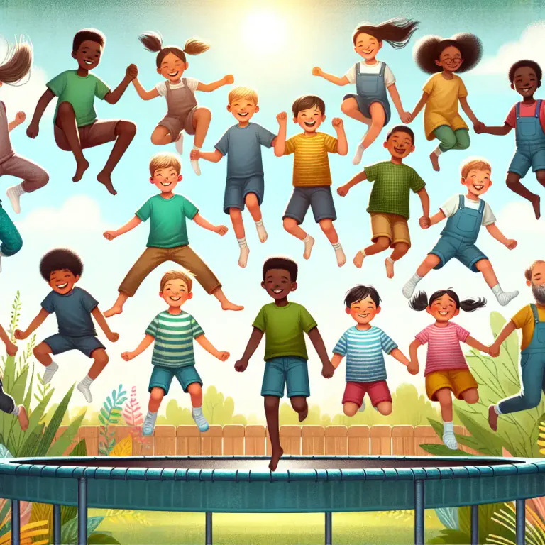 Visual representation of "jump" - to push oneself off a surface and into the air by using the muscles in one's legs and feet